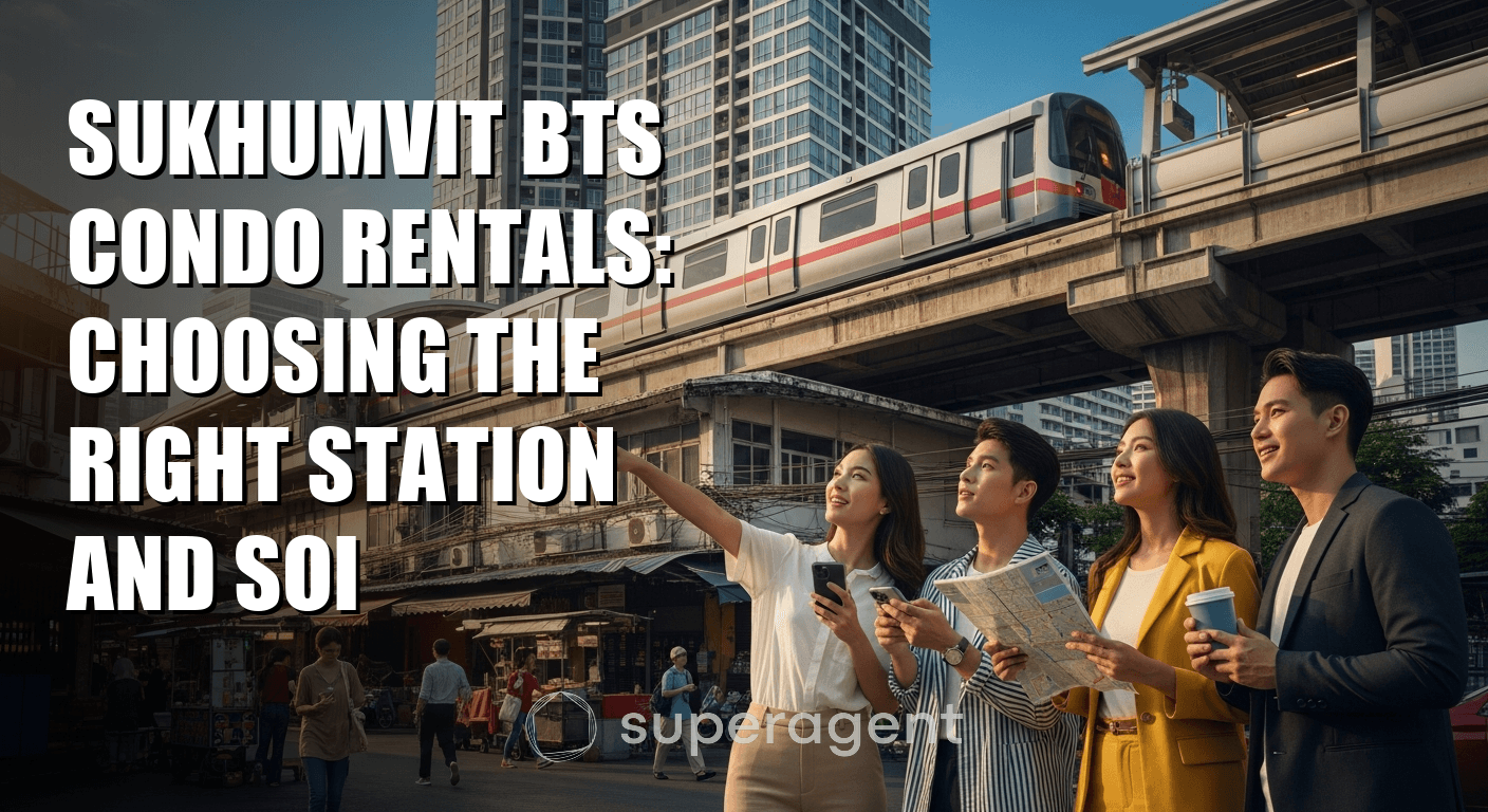 Sukhumvit BTS Condo Rentals: Choosing the Right Station and Soi
