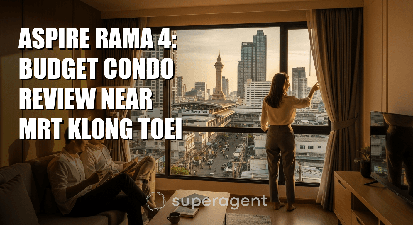 Aspire Rama 4: Budget Condo Review Near MRT Klong Toei