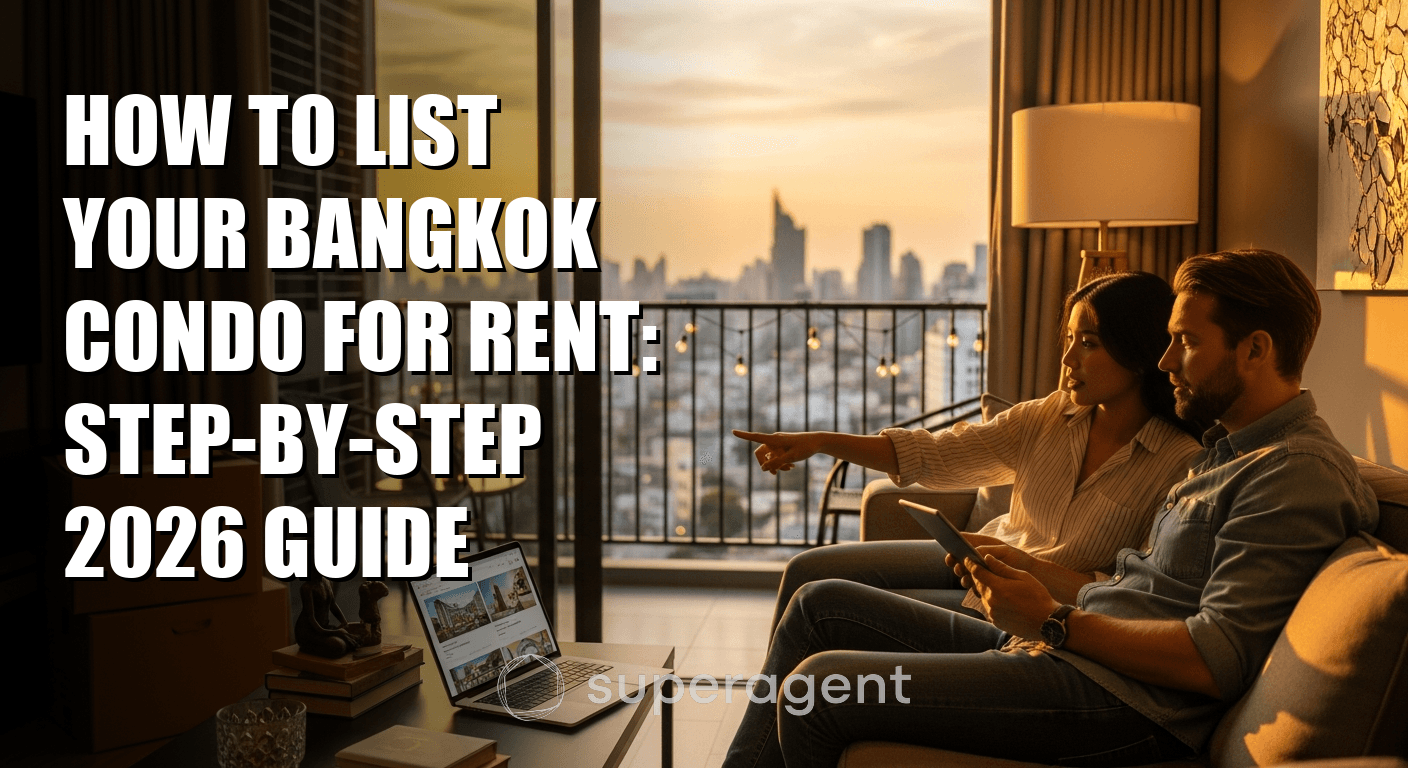 How to List Your Bangkok Condo for Rent: Step-by-Step 2026 Guide