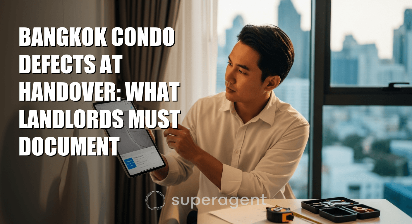 Bangkok Condo Defects at Handover: What Landlords Must Document