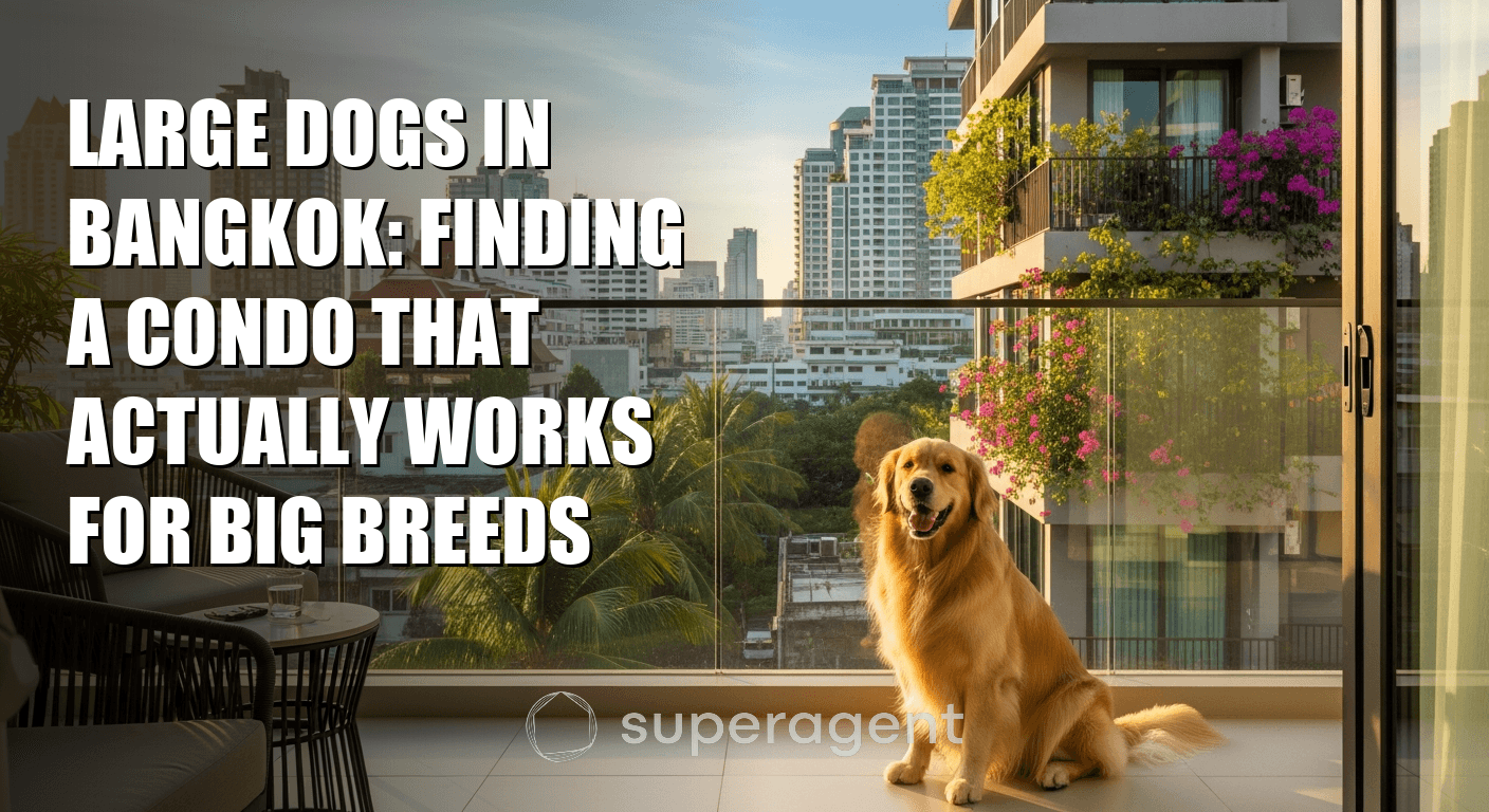 Large Dogs in Bangkok: Finding a Condo That Actually Works for Big Breeds