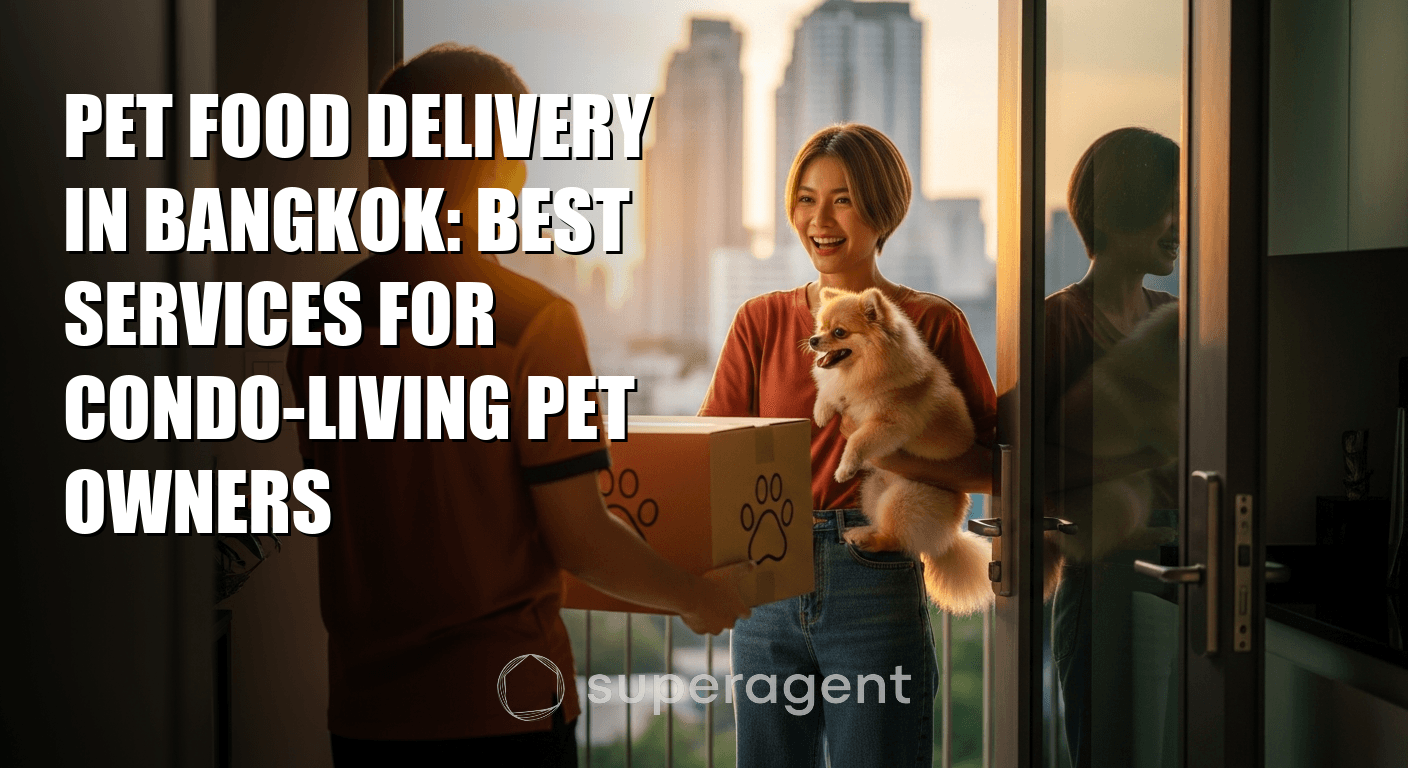 Pet Food Delivery in Bangkok: Best Services for Condo-Living Pet Owners