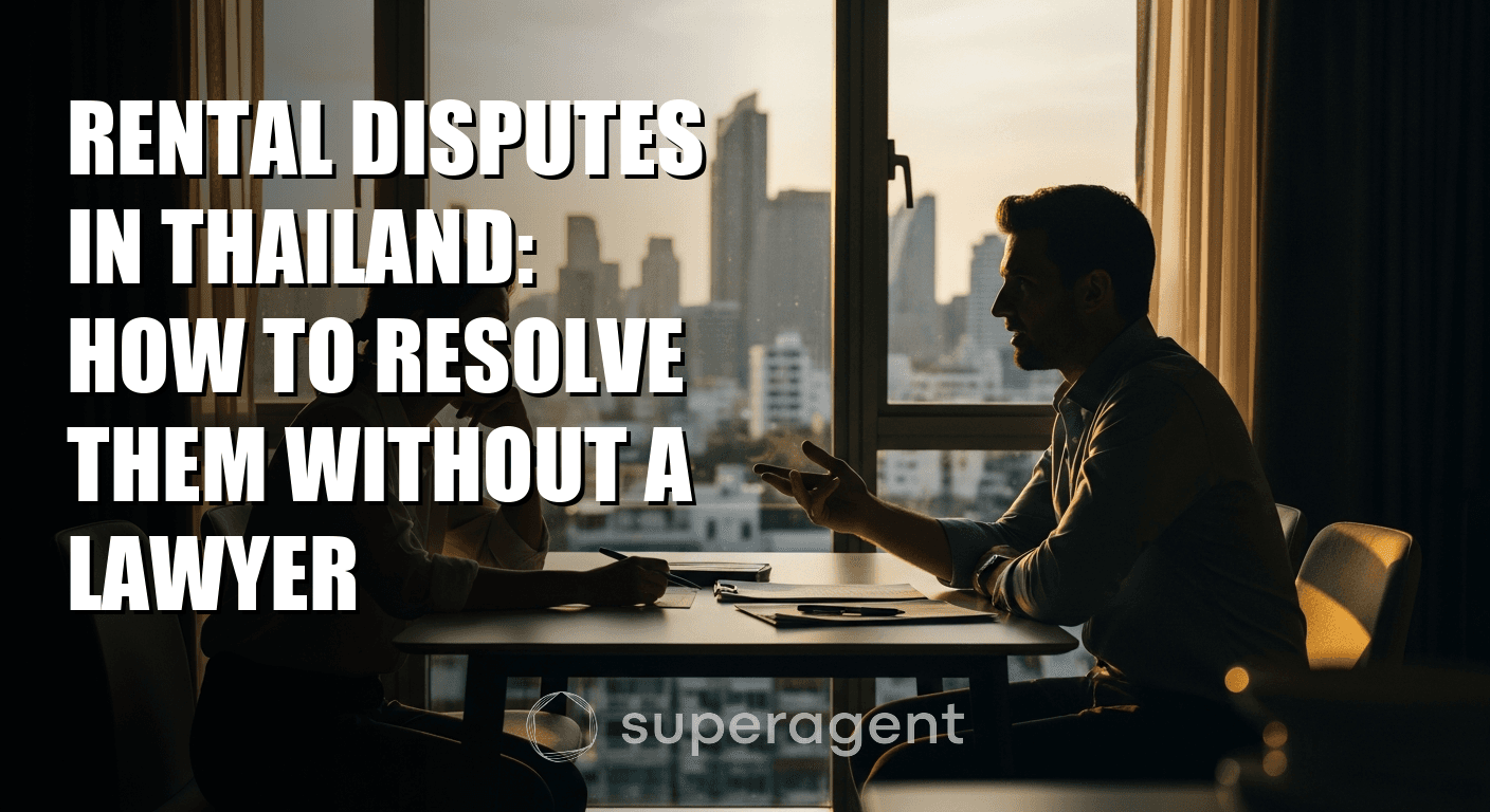 Rental Disputes in Thailand: How to Resolve Them Without a Lawyer