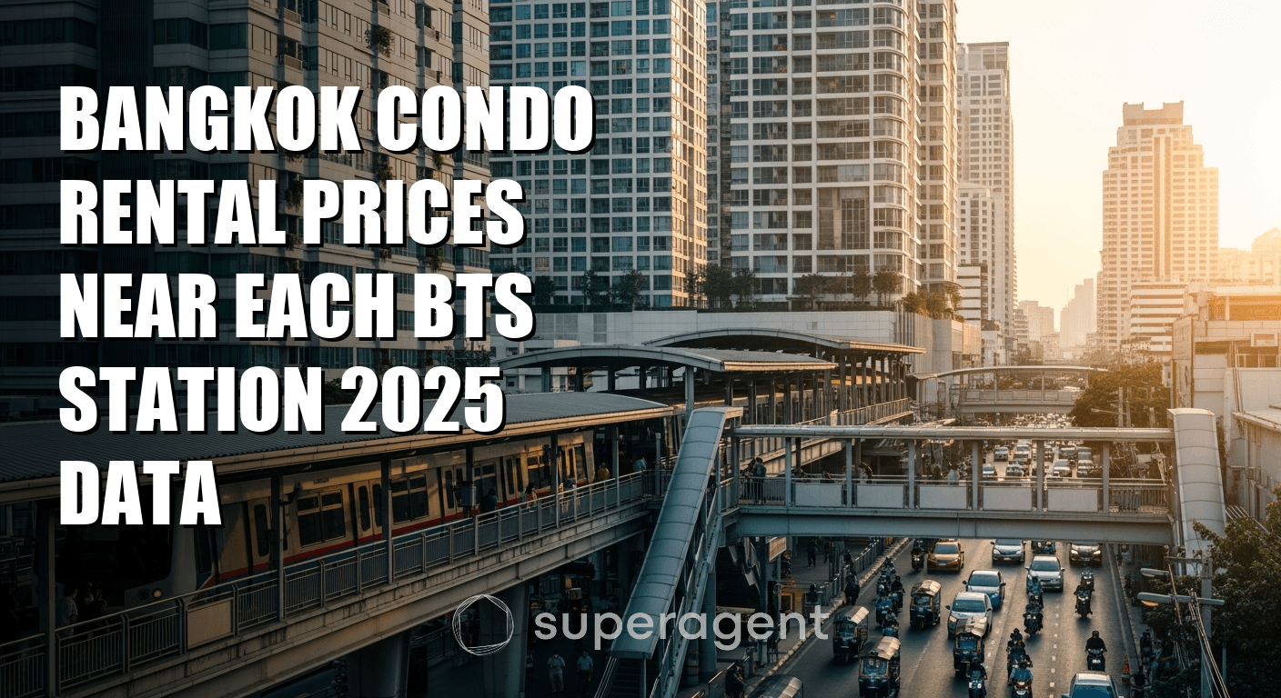 Bangkok Condo Rental Prices Near Each BTS Station 2025 Data