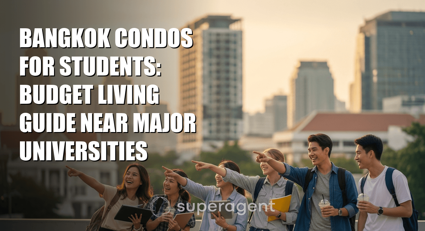 Bangkok Condos for Students: Budget Living Guide Near Major Universities