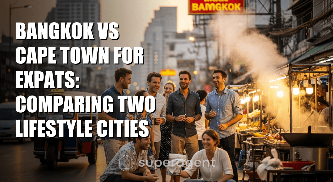 Bangkok vs Cape Town for Expats: Comparing Two Lifestyle Cities