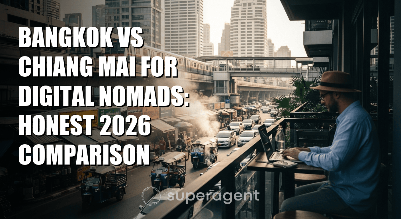 กรุงเทพฯ vs เชียงใหม่สำหรับนักเดินทางดิจิทัล: เปรียบเทียบตามความจริง 2026