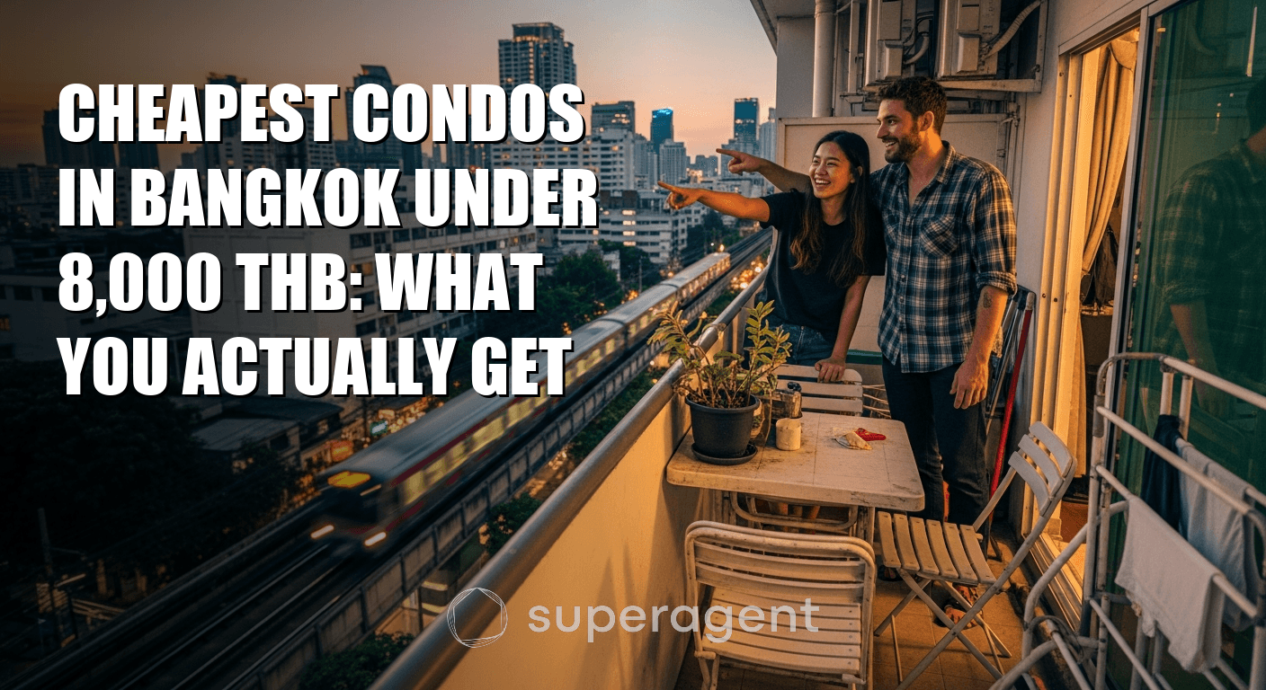 Cheapest Condos in Bangkok Under 8,000 THB: What You Actually Get