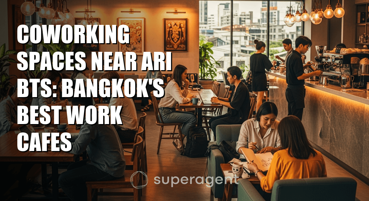 Coworking Spaces Near Ari BTS: Bangkok's Best Work Cafes
