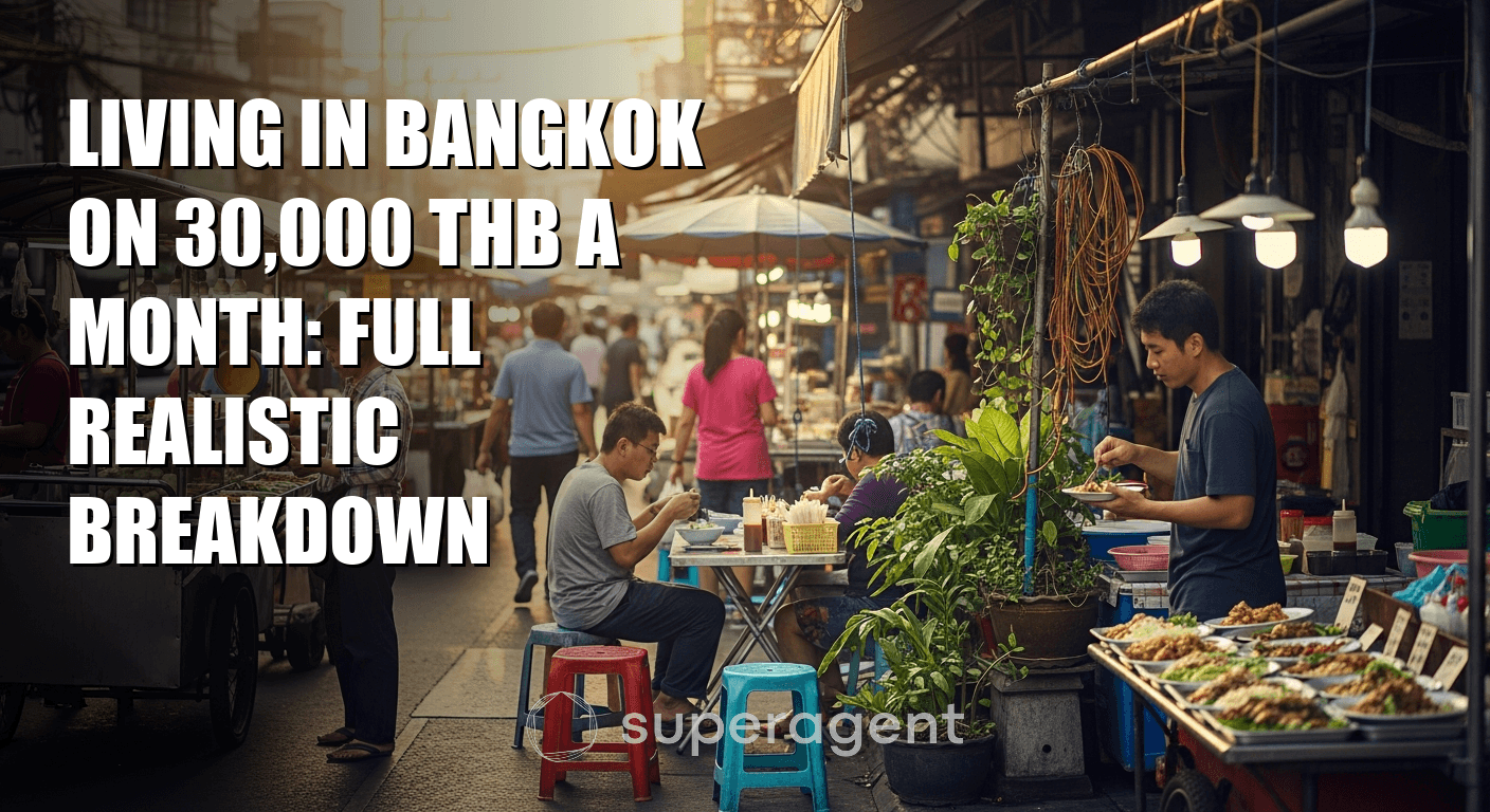 การใช้ชีวิตในกรุงเทพฯ ด้วยเงิน 30,000 บาทต่อเดือน: รายละเอียดที่สมจริง