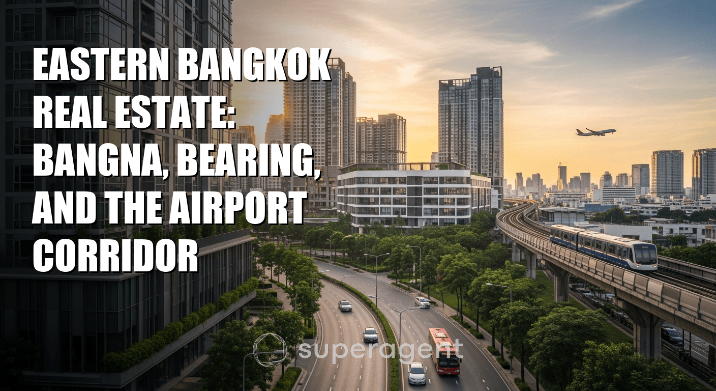 Eastern Bangkok Real Estate: Bangna, Bearing, and the Airport Corridor