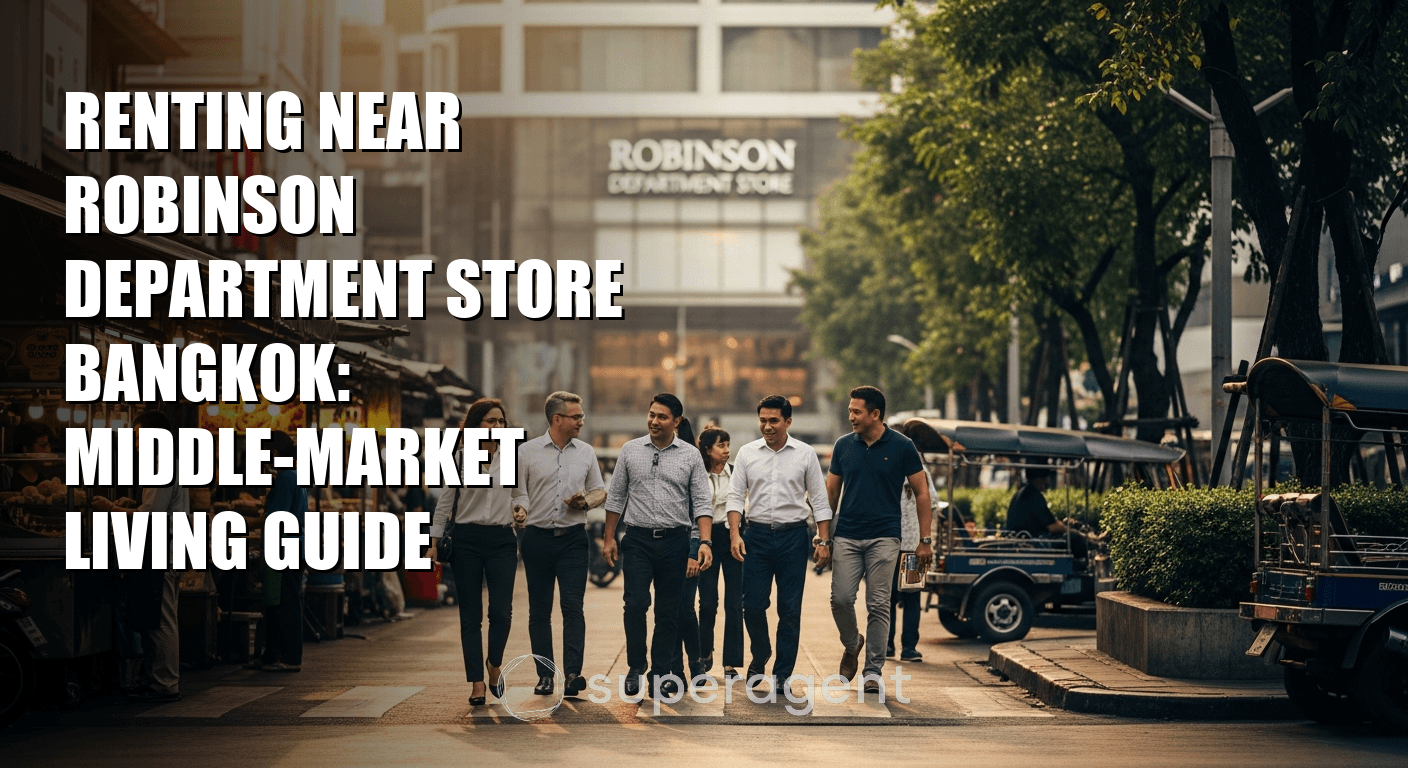 Renting Near Robinson Department Store Bangkok: Middle-Market Living Guide
