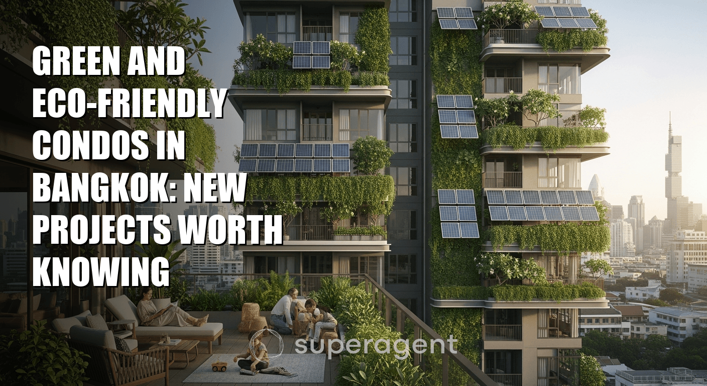 คอนโดสีเขียวและเป็นมิตรกับสิ่งแวดล้อมในกรุงเทพฯ: โครงการใหม่ที่ควรรู้จัก