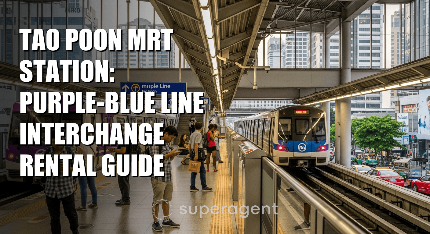 สถานีเทพบุณย์ MRT: คู่มือเช่าอพาร์ตเมนต์ที่สถานีรถไฟฟ้าสายสีม่วง-น้ำเงิน