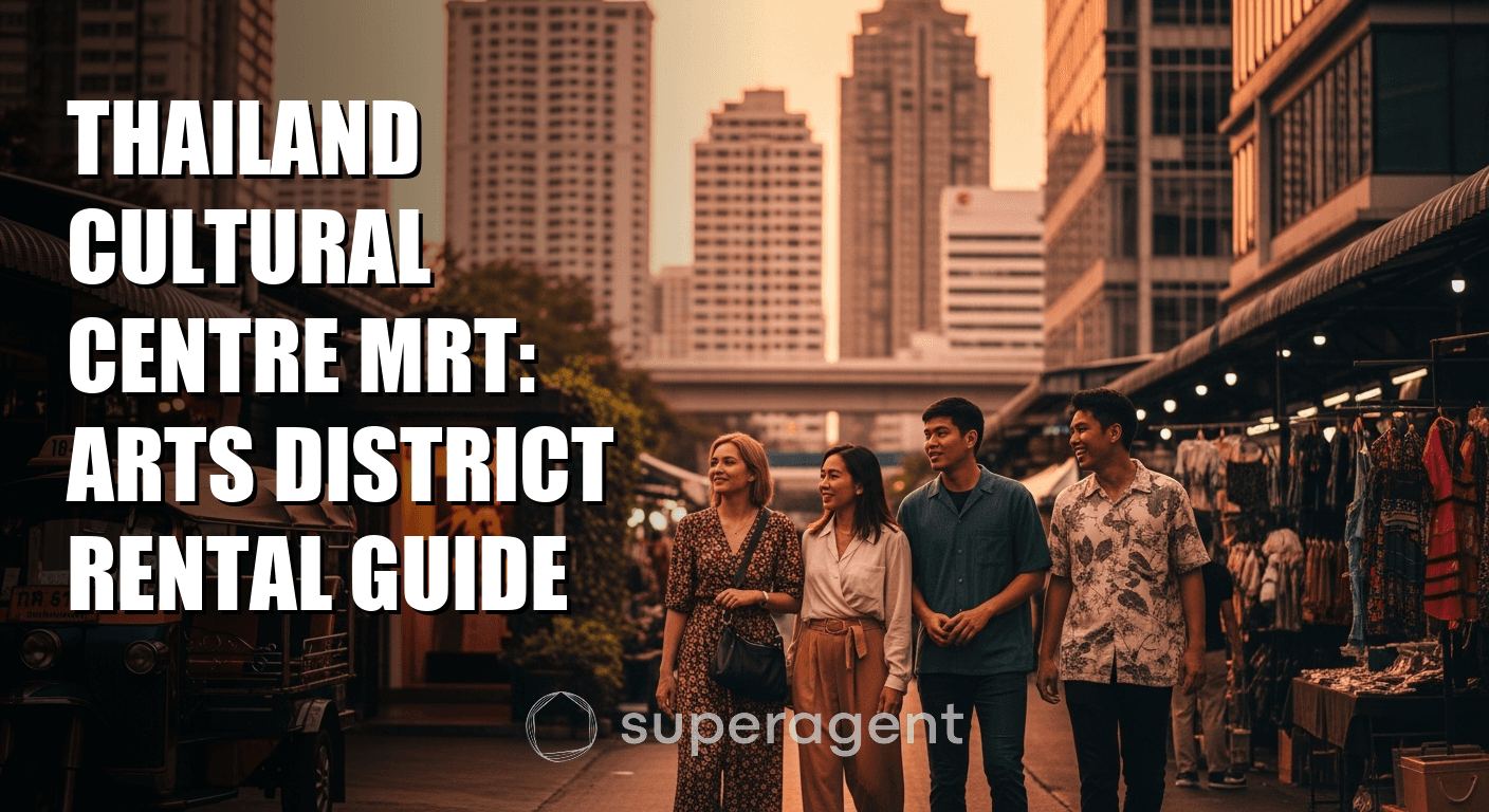 Thailand Cultural Centre MRT: Arts District Rental Guide