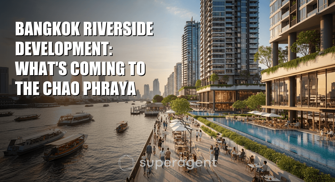 การพัฒนาริมแม่น้ำกรุงเทพฯ: โครงการใหม่ที่กำลังจะมาถึงแม่น้ำเจ้าพระยา