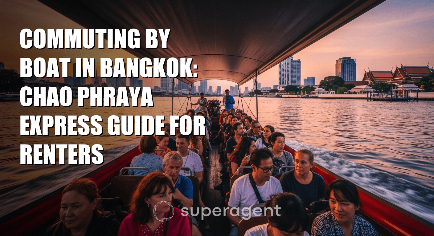 Commuting by Boat in Bangkok: Chao Phraya Express Guide for Renters