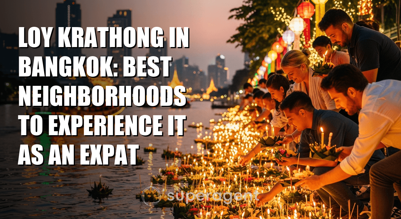 ลอยกระทงในกรุงเทพ: พื้นที่ที่ดีที่สุดสำหรับชาวต่างชาติในการเฉลิมฉลองเทศกาลแสงสว่าง