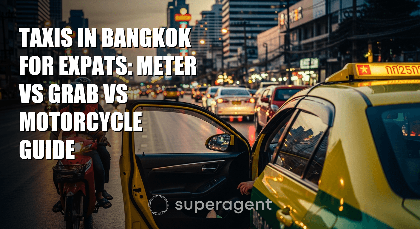Taxis in Bangkok for Expats: Meter vs Grab vs Motorcycle Guide