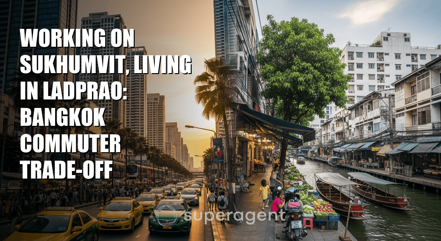 Working on Sukhumvit, Living in Ladprao: Bangkok Commuter Trade-Off