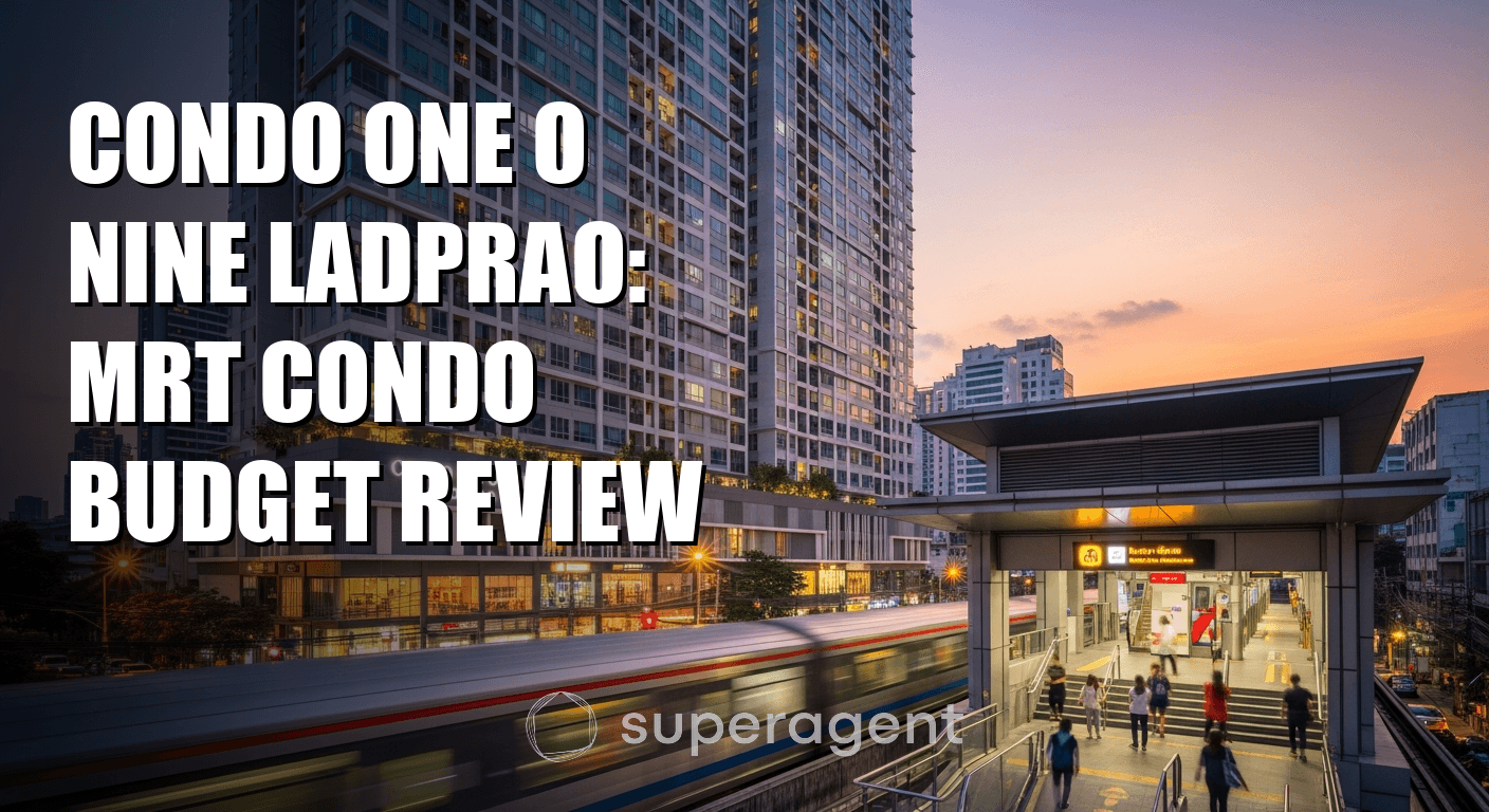 Condo One O Nine Ladprao: MRT Condo Budget Review