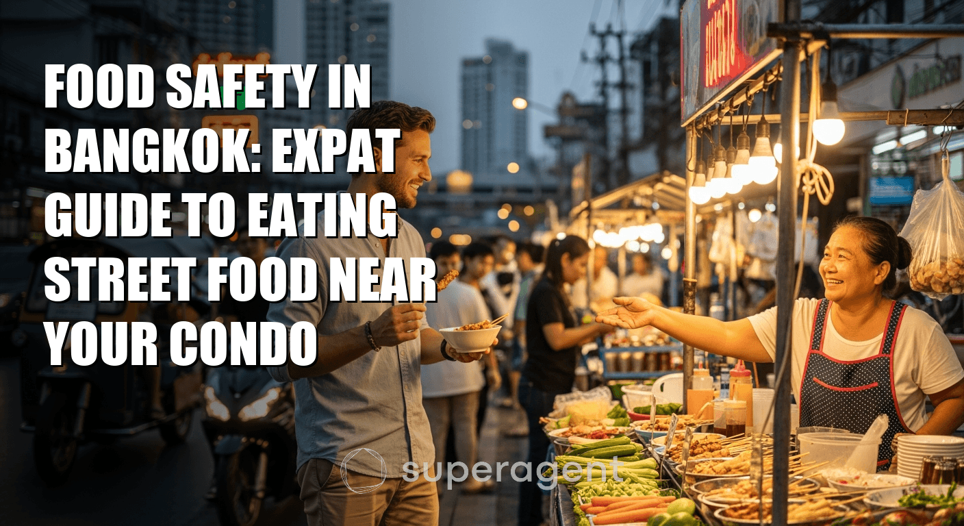 ความปลอดภัยด้านอาหารในกรุงเทพ: คู่มือการกินอาหารริมทางสำหรับชาวต่างชาติใกล้คอนโดของคุณ