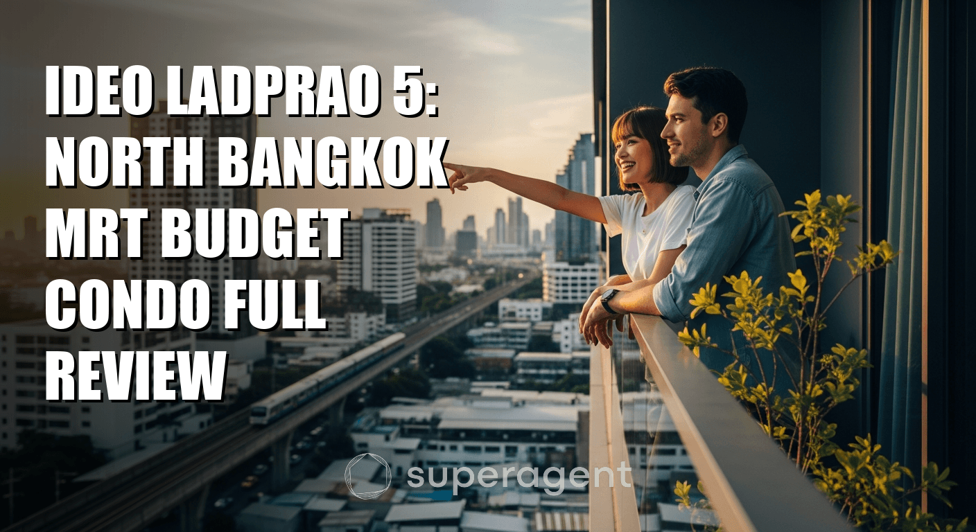 Ideo Ladprao 5: North Bangkok MRT Budget Condo Full Review