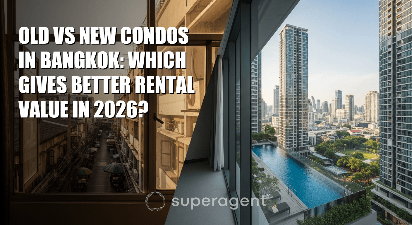 Old vs New Condos in Bangkok: Which Gives Better Rental Value in 2026?