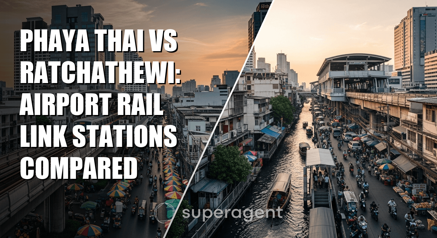 Phaya Thai vs Ratchathewi: Airport Rail Link Stations Compared