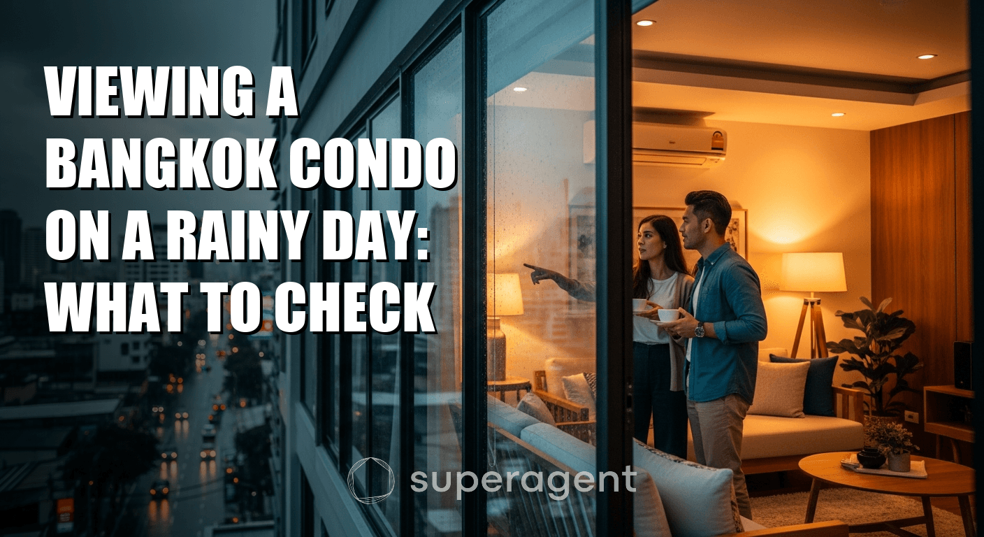 Viewing a Bangkok Condo on a Rainy Day: What to Check