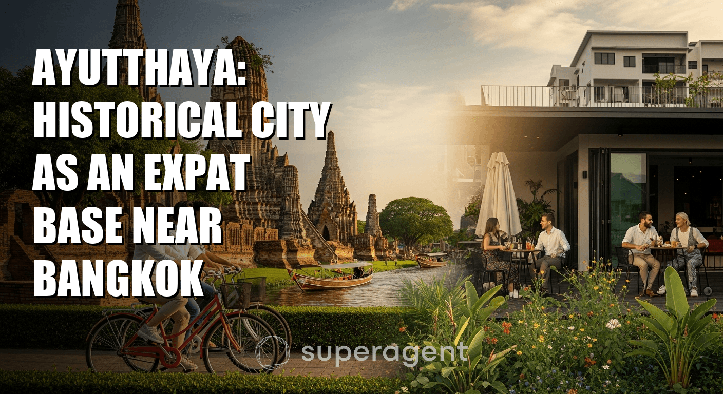 อยุธยา: เมืองประวัติศาสตร์เป็นฐานที่อยู่อาศัยของชาวต่างชาติใกล้กรุงเทพ