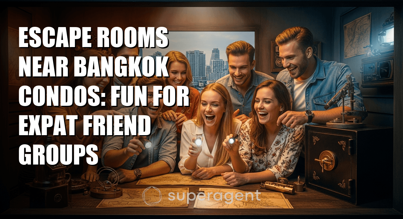Escape Rooms Near Bangkok Condos: Fun for Expat Friend Groups