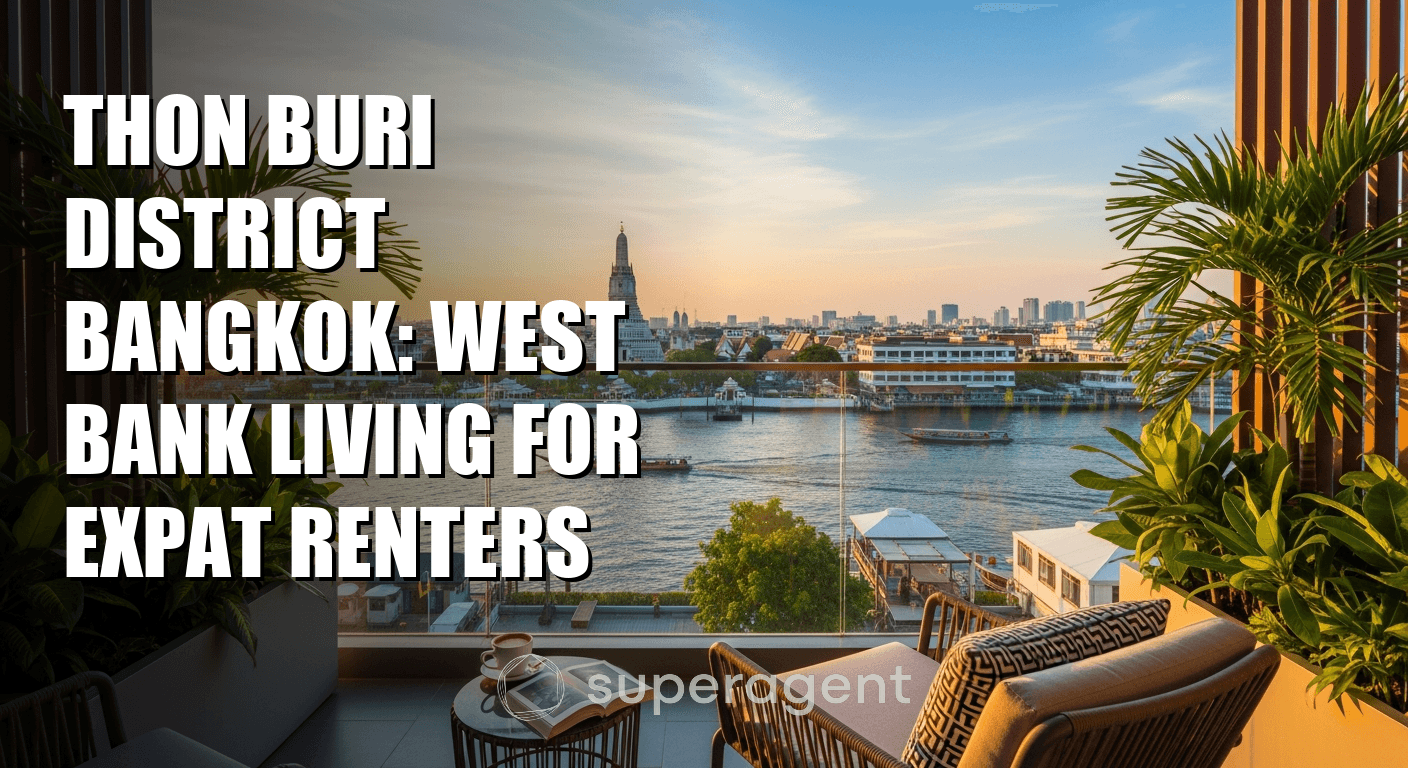 Thon Buri District Bangkok: West Bank Living for Expat Renters