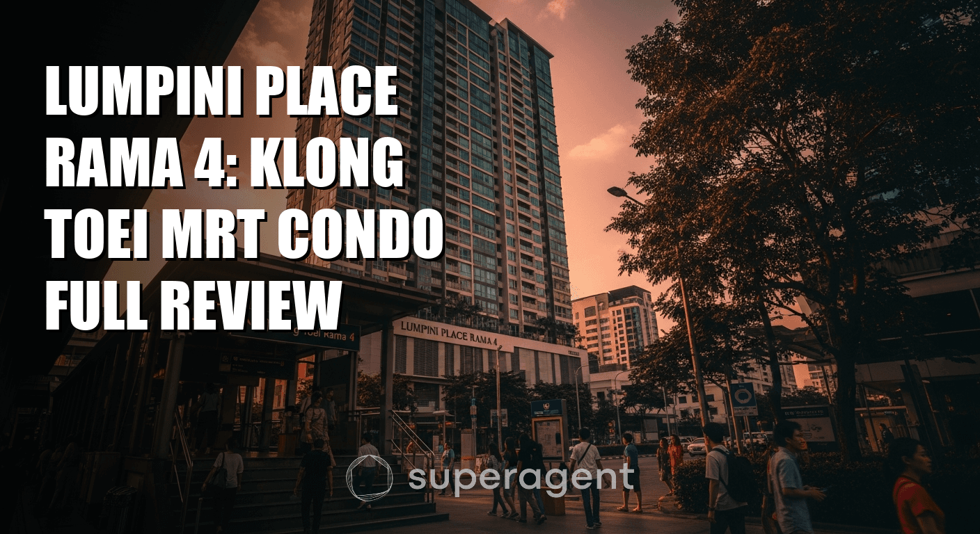 Lumpini Place Rama 4: Klong Toei MRT Condo Full Review