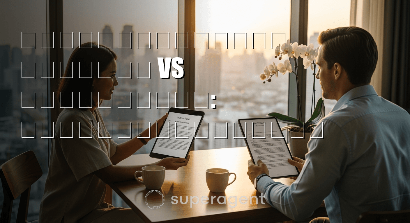 สัญญาเช่าคอนโด ภาษาไทย vs ภาษาอังกฤษ: อันไหนผูกพันกว่า