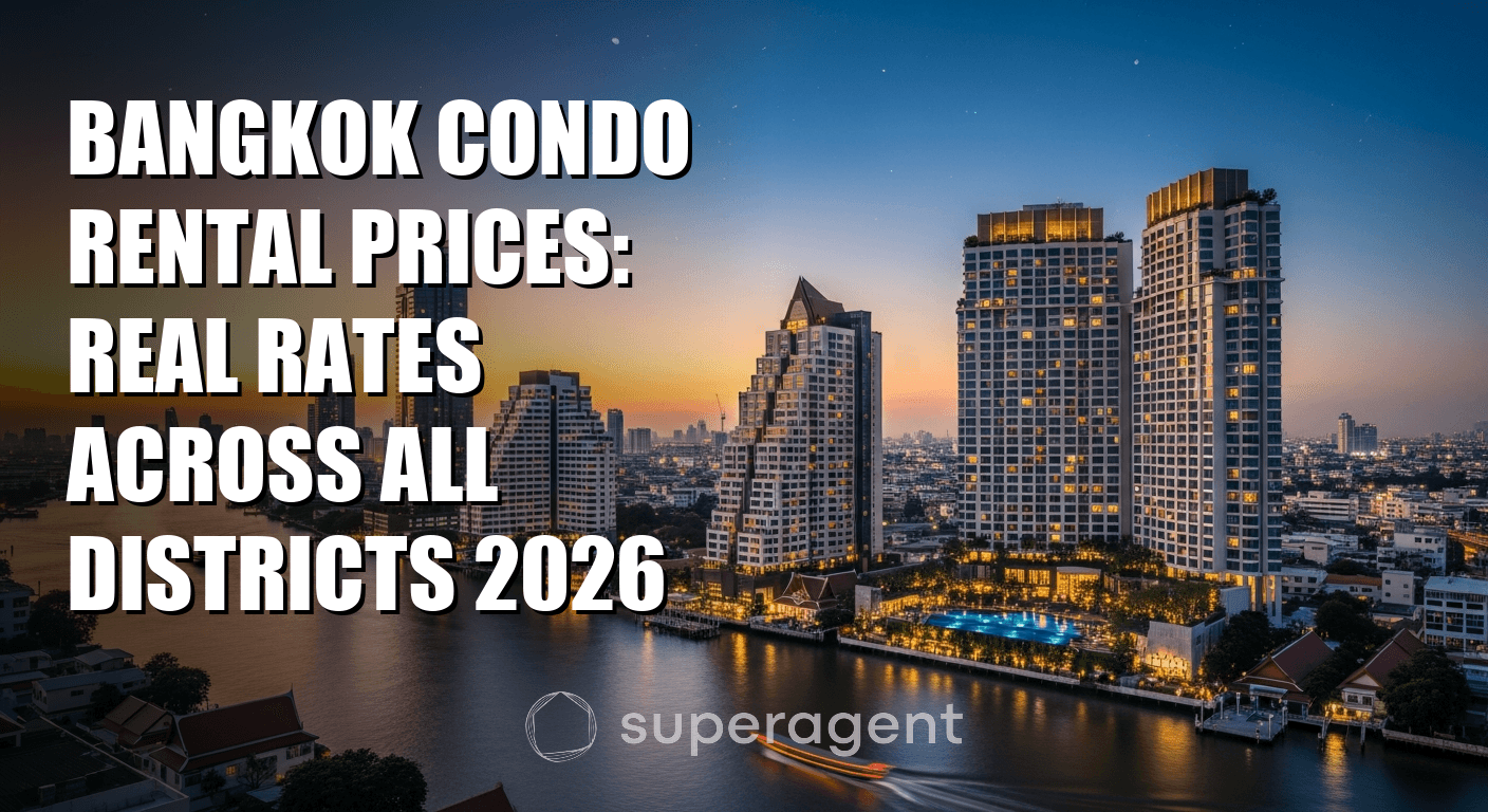 Bangkok Condo Rental Prices: Real Rates Across All Districts 2026