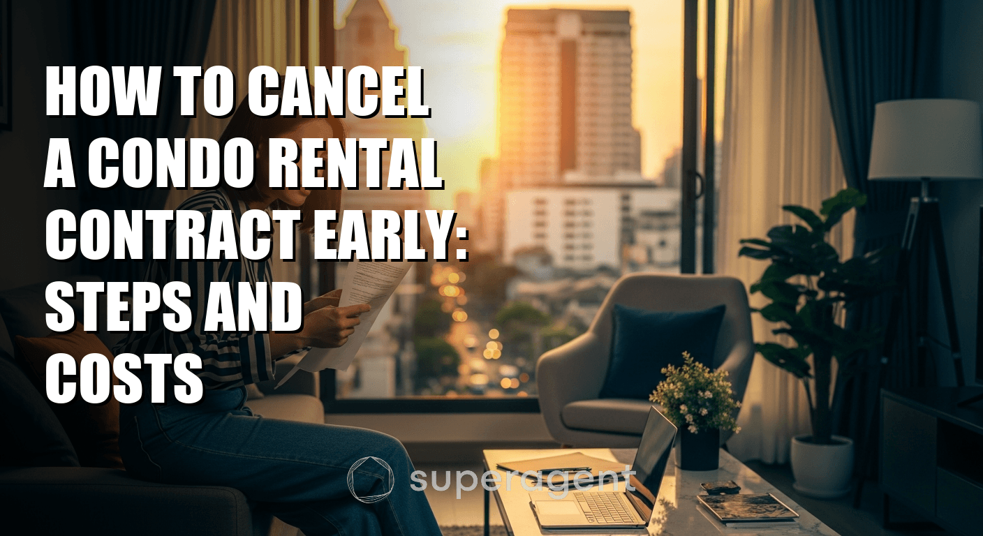How to Cancel a Condo Rental Contract Early: Steps and Costs