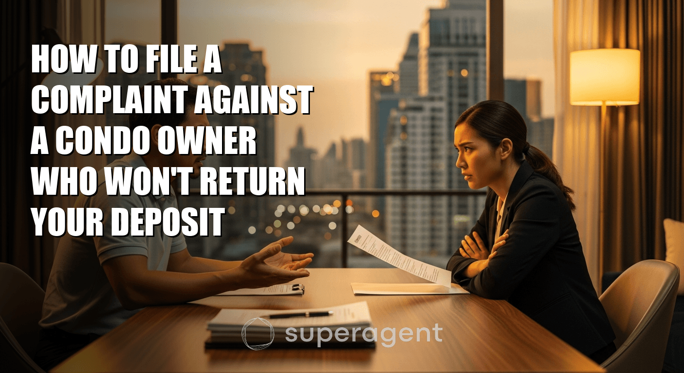 How to File a Complaint Against a Condo Owner Who Won't Return Your Deposit