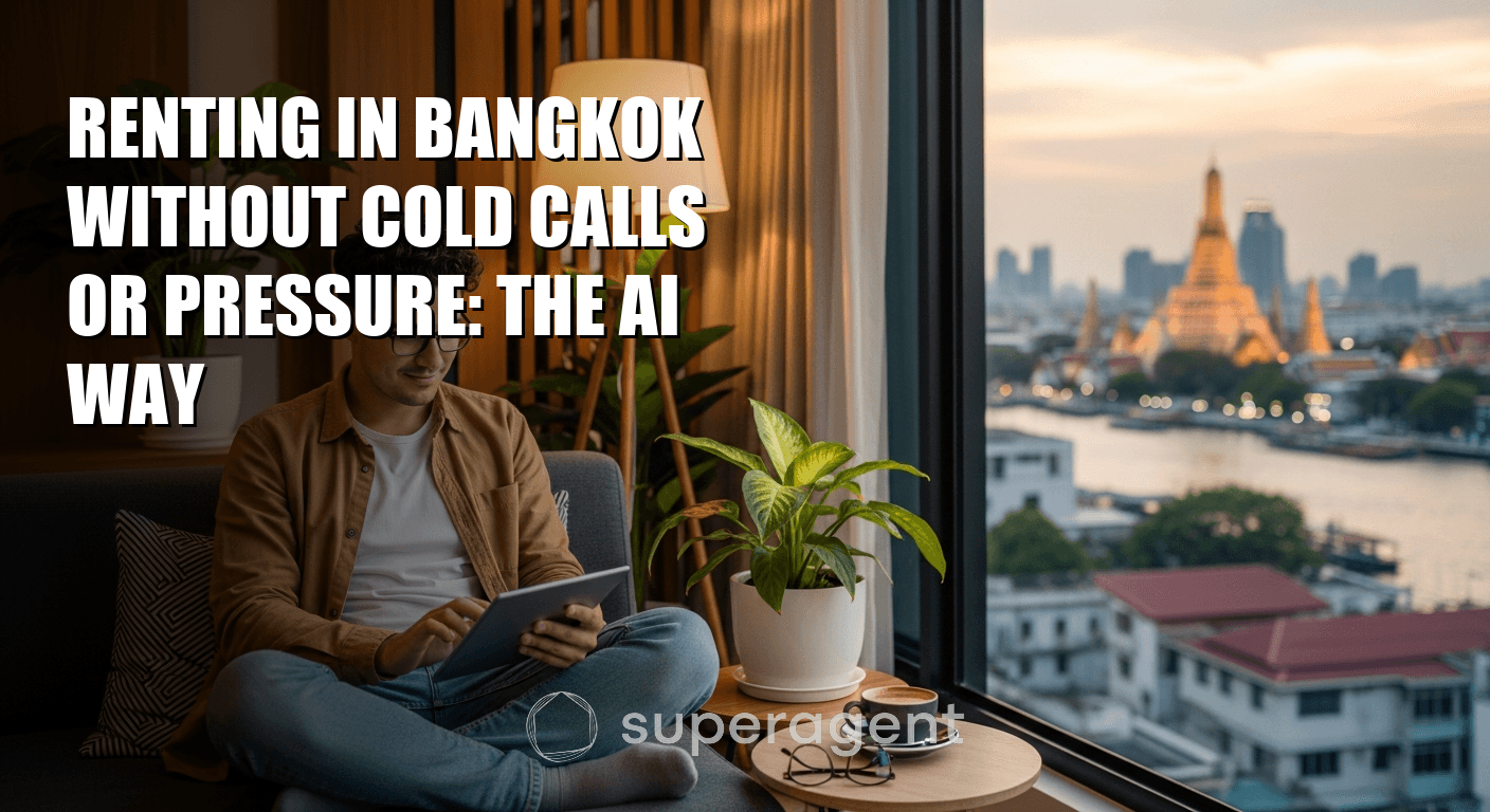 การเช่าอพาร์ทเมนต์ในกรุงเทพโดยไม่มีการโทรหาหรือกดดันใจ: วิธี AI