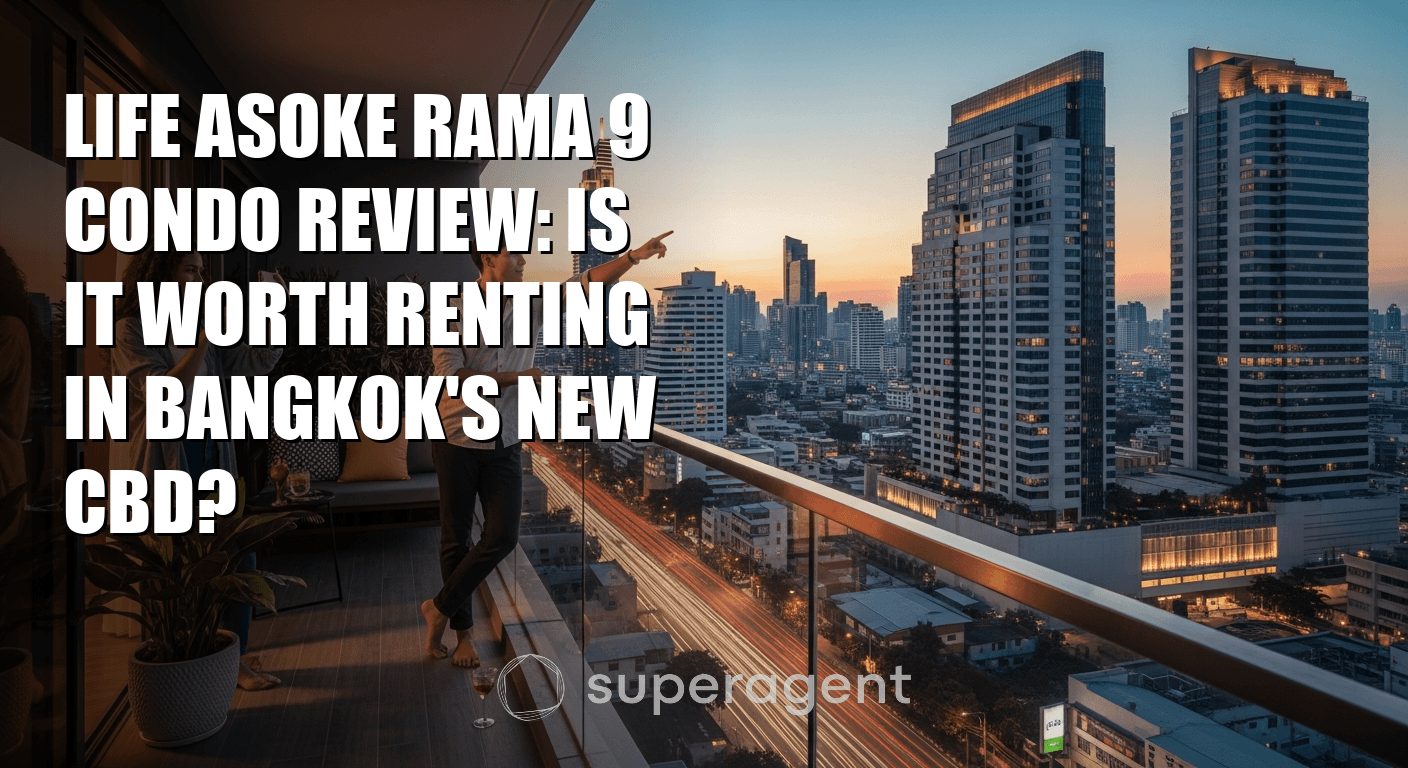 รีวิวเช่าคอนโด Life Asoke Rama 9: คุ้มแค่ไหนในย่าน CBD ใหม่