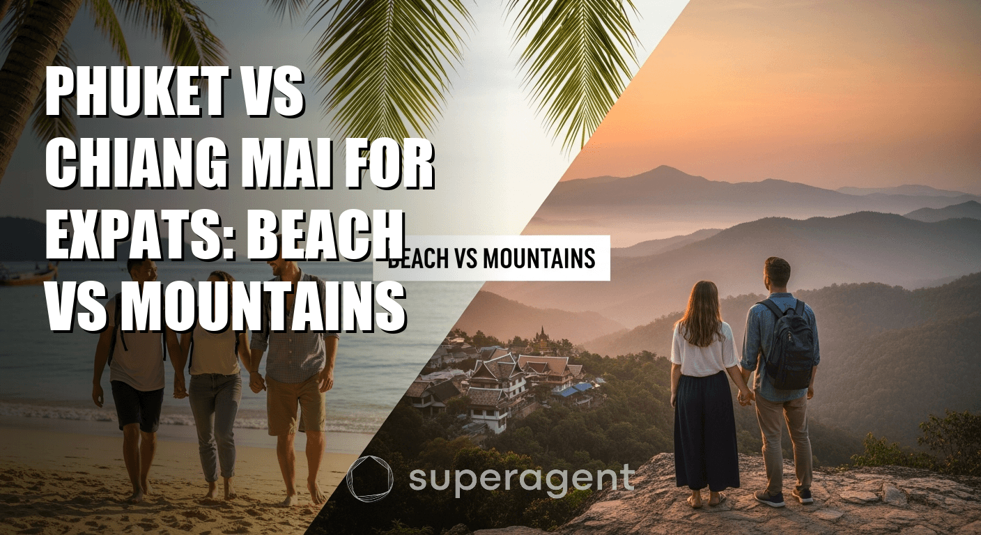 ภูเก็ต vs เชียงใหม่ สำหรับชาวต่างชาติ: ชายหาด vs ภูเขา