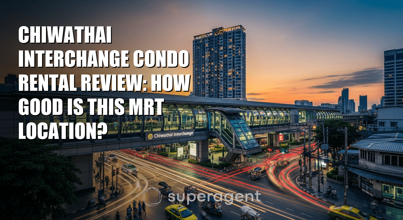 รีวิวเช่าคอนโดชีวาทัยอินเตอร์เชนจ์: MRT ตรงนี้ดีแค่ไหน