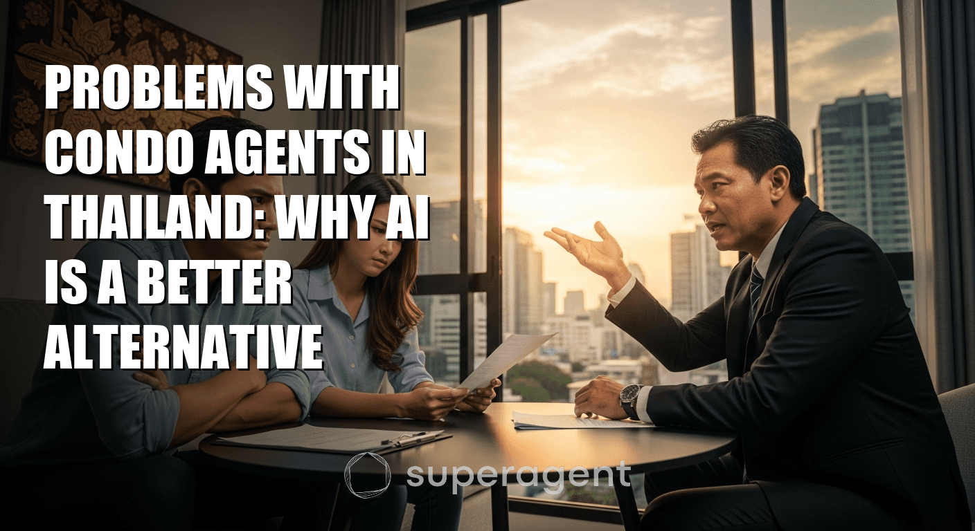 Problems with Condo Agents in Thailand: Why AI is a Better Alternative