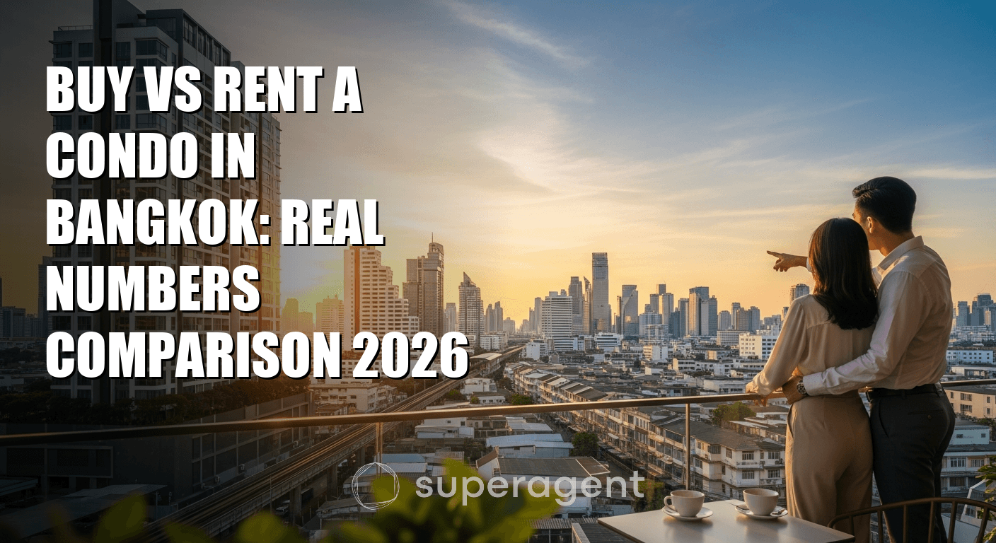 ซื้อหรือเช่าคอนโดกรุงเทพดีกว่า: เปรียบตัวเลขจริงปี 2026