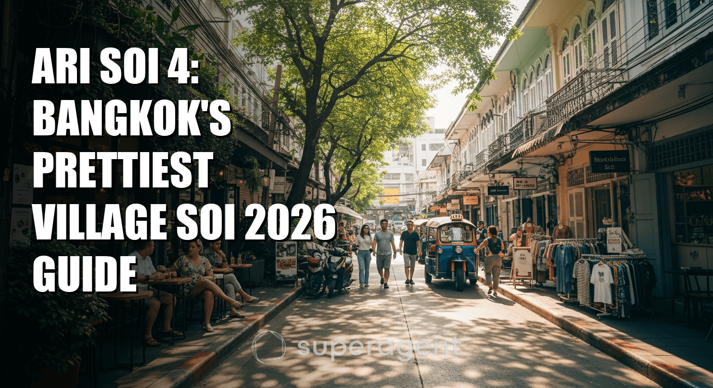 Ari Soi 4: Bangkok's Prettiest Village Soi 2026 Guide
