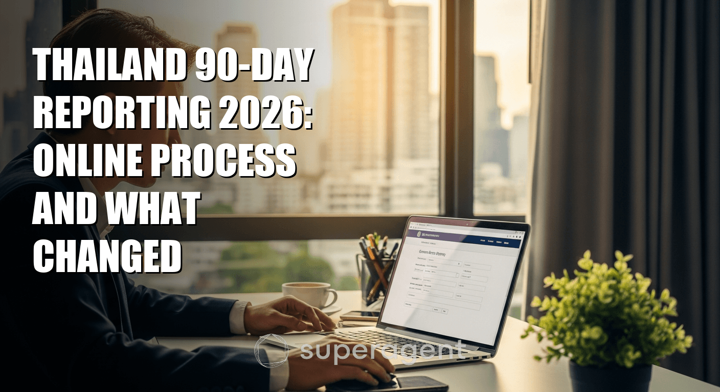รายงาน 90 วันของไทย 2026: กระบวนการออนไลน์และการเปลี่ยนแปลง