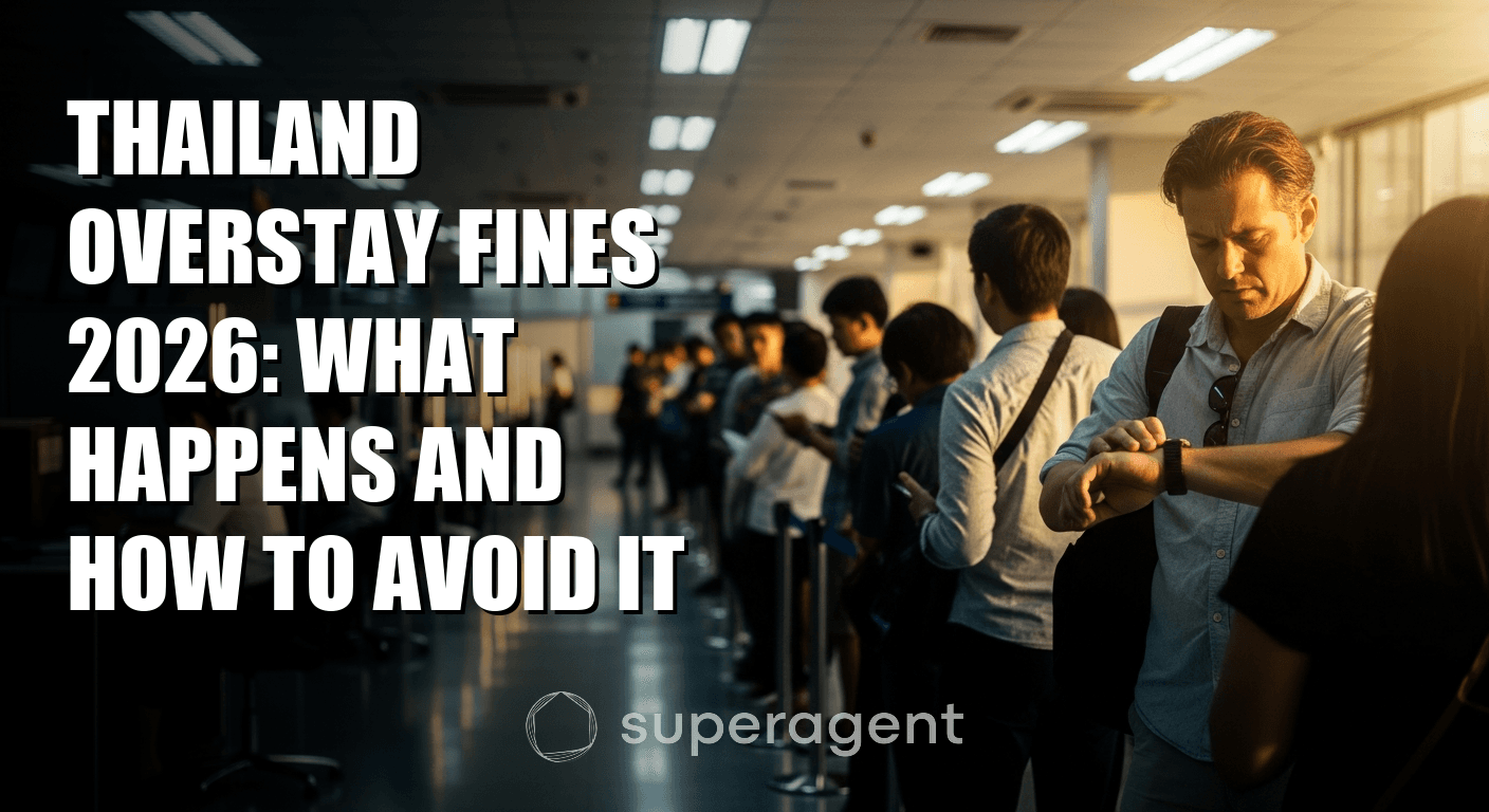Thailand Overstay Fines 2026: What Happens and How to Avoid It