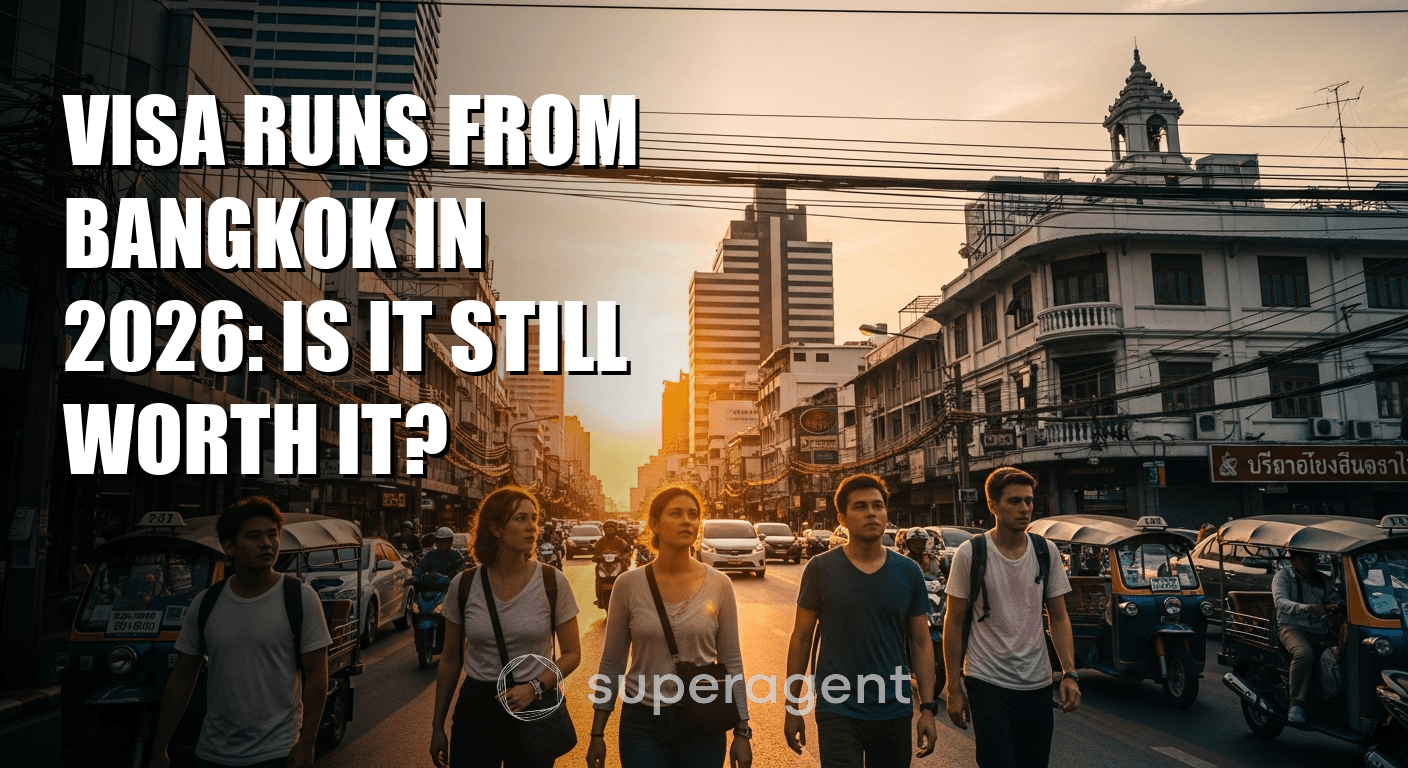 วีซ่ารันจากกรุงเทพในปี 2026: ยังคุ้มค่าหรือไม่?