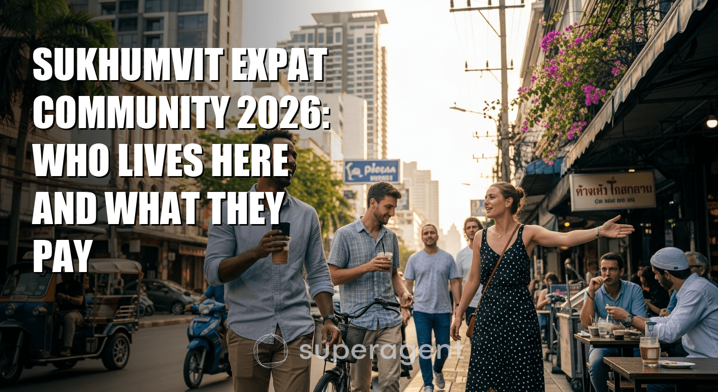 ชุมชนชาวต่างชาติสุขุมวิท 2026: ใครอาศัยอยู่ที่นี่และพวกเขาจ่ายเท่าไร
