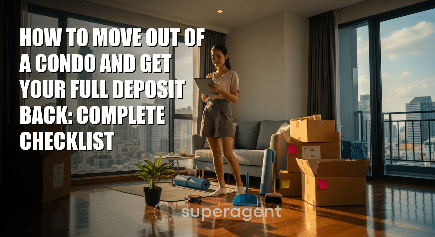 How to Move Out of a Condo and Get Your Full Deposit Back: Complete Checklist